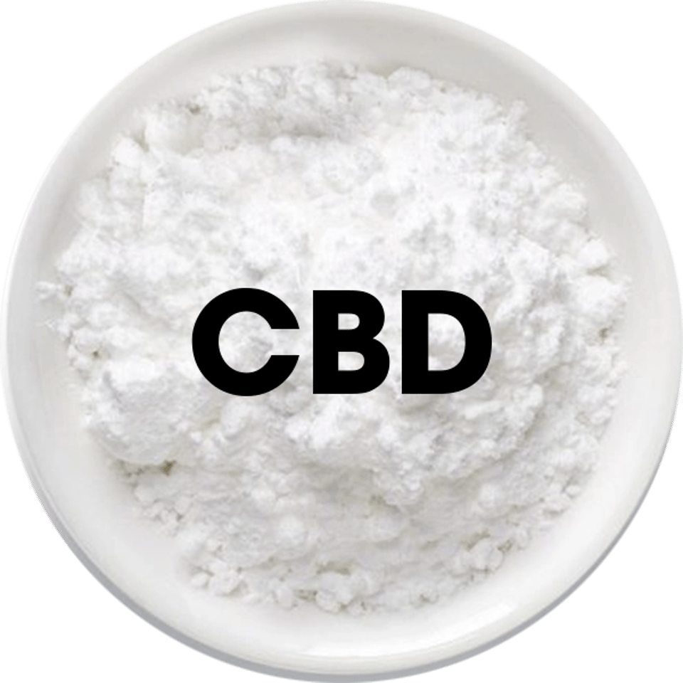 新基準対応】米国産CBDアイソレート（白色粉末／純度99.9%／食品通関